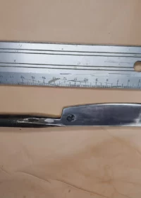 Alternative view of Lo Celto, couteau forgé type celte (variation 1)