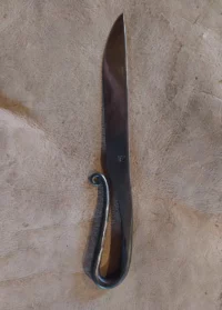 Lo Celto, couteau forgé type celte (variation 8)